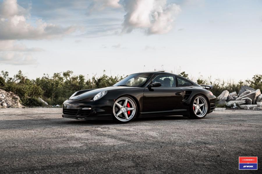  Porsche 911 Turbo on Vossen Wheels (VWS-3) 2018 года  (фото 1 из 14)